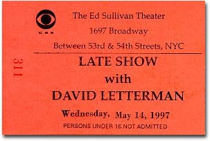 Ticket: 5/14/1997